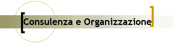 Consulenza e Organizzazione